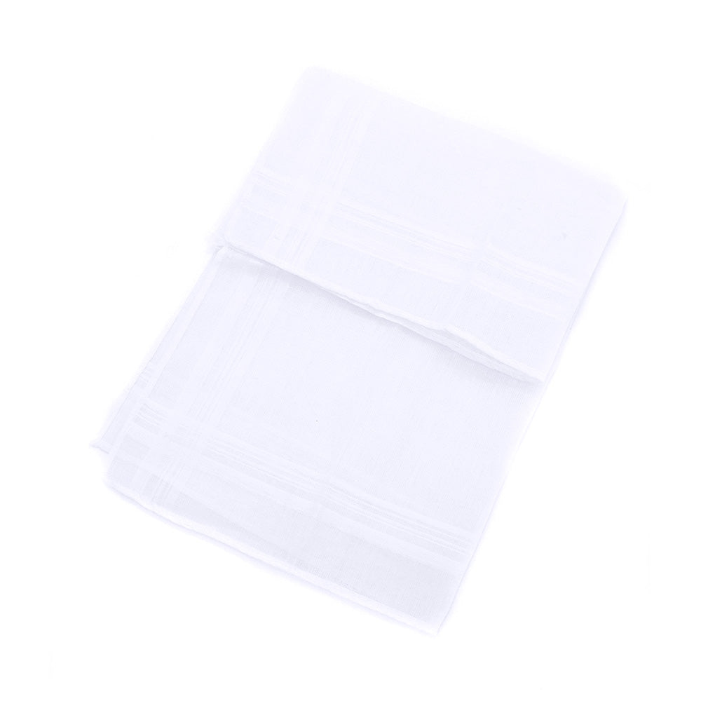 Pañuelo Blanco Tela X12Uni