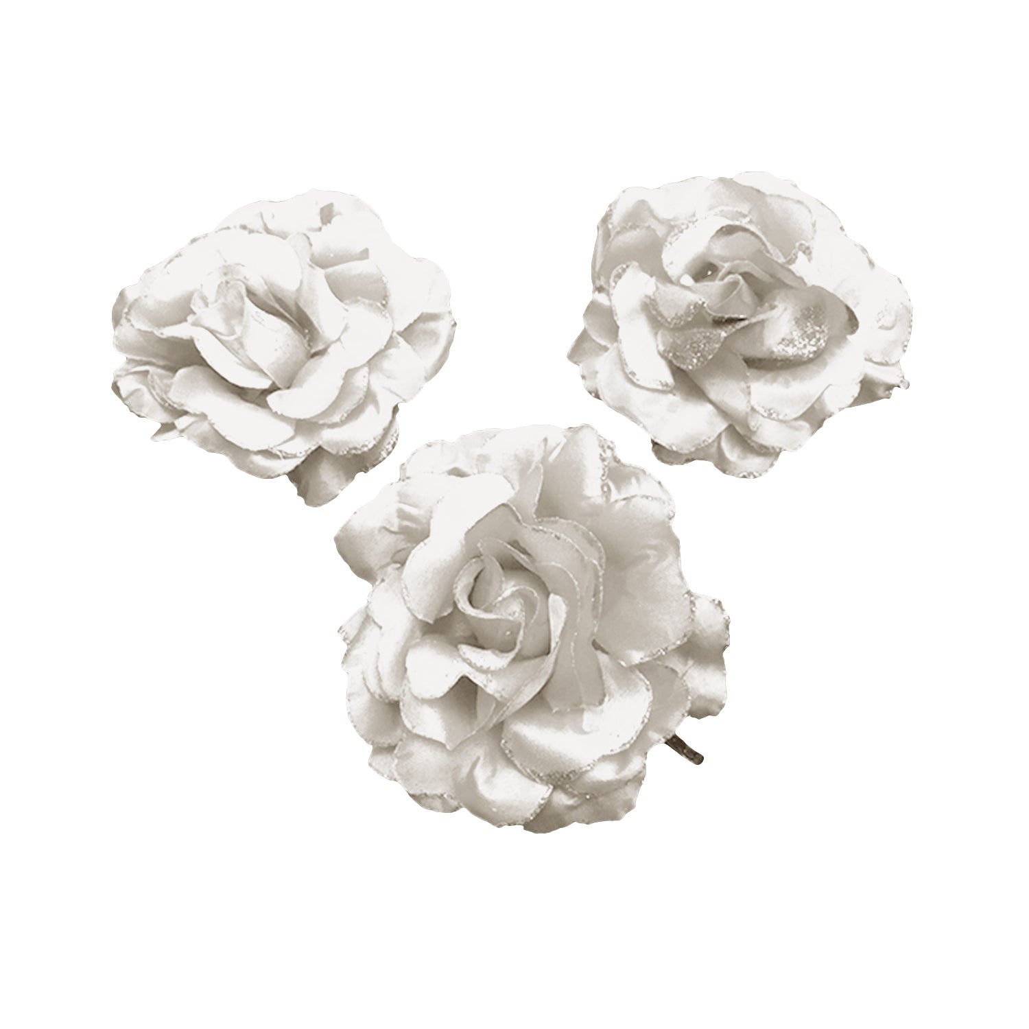 Pinche Rosa 10 Cm Blanco X12Uni