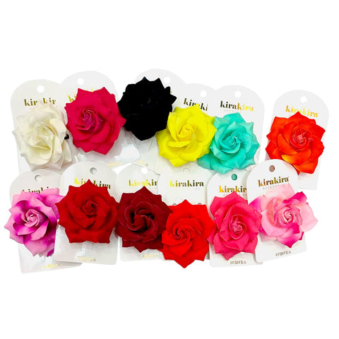 Pinche Rosa Gamuza 7.5Cm Colores X1Uni