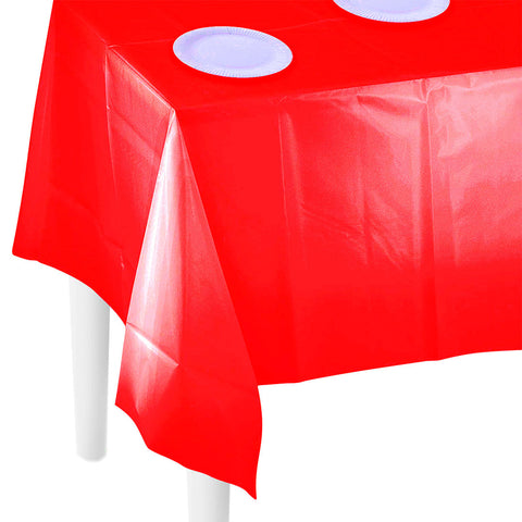 Mantel Reutilizable 137 X 274 Rojo