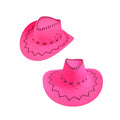 Sombrero Vaquero Fluor Fucsia X1Uni