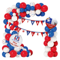 Set Deco Globos Viva Chile X1Uni