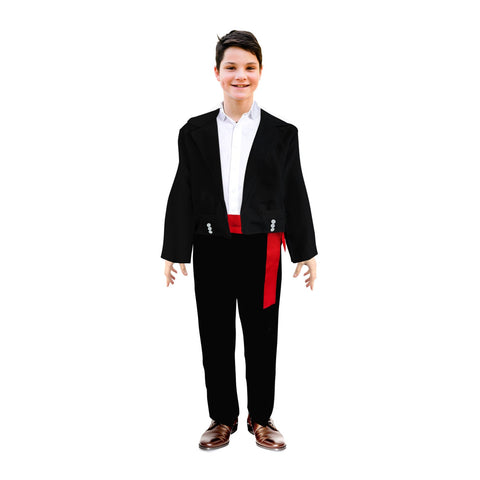 Traje Huaso Elegante Negro