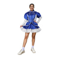 Traje Caporal Mujer Azul