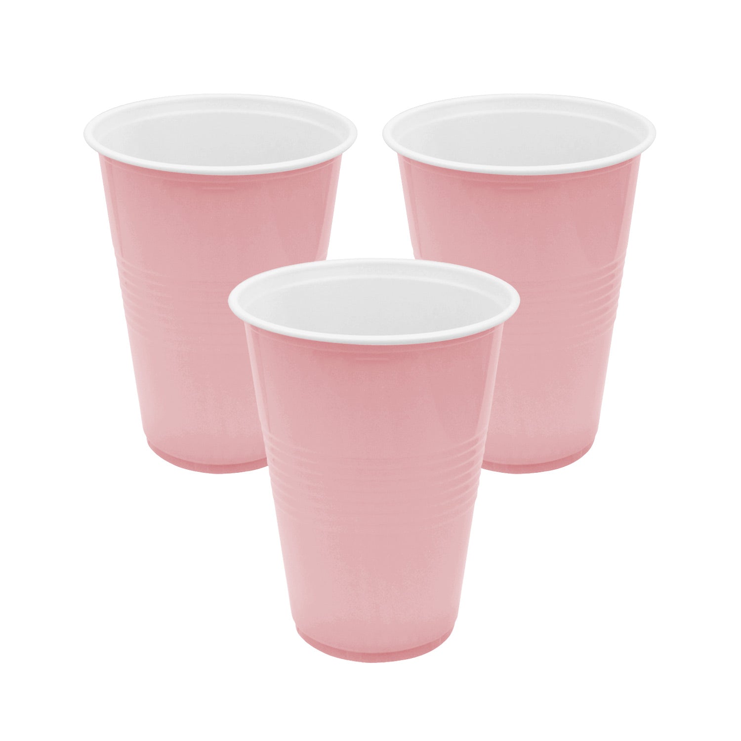 Vaso Rosado 450Ml X10Uni