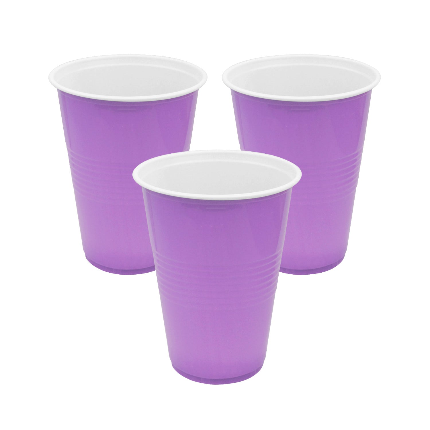 Vaso Lila 450Ml X10Uni