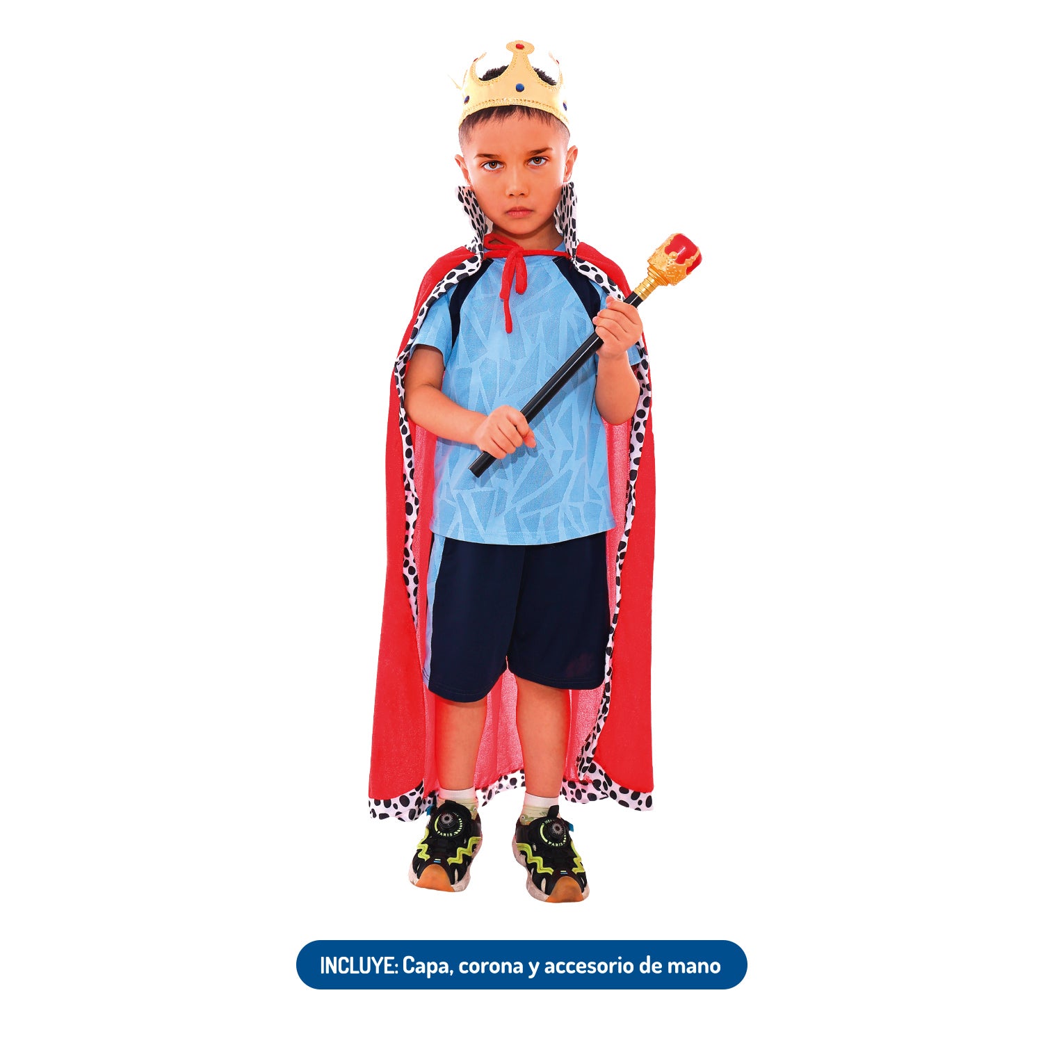 Set Capa Rey 140Cm