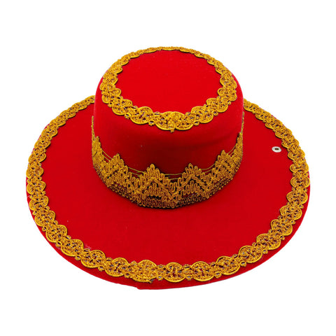 Gorro Caporal Hombre Rojo X1Uni