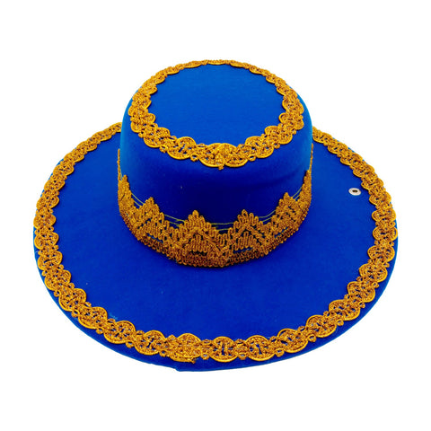 Gorro Caporal Hombre Azul X1Uni