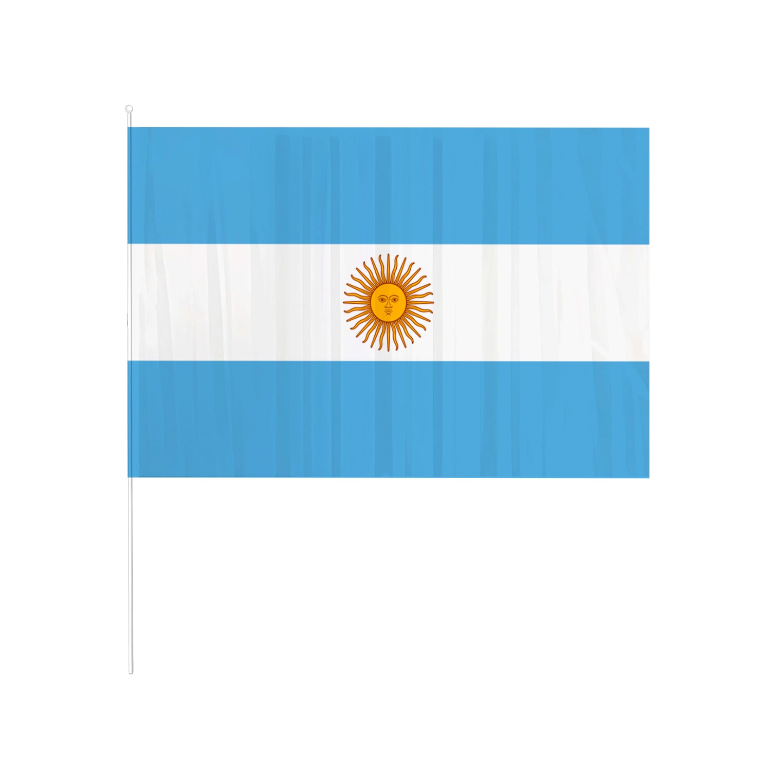 Bandera Argentina 60X90 Palito X1Uni