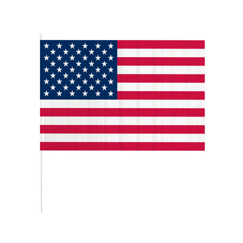 Bandera Estados Unidos 60X90 Palito X1Uni