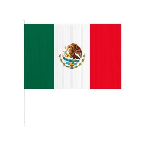 Bandera Mexico 60X90 Palito X1Uni