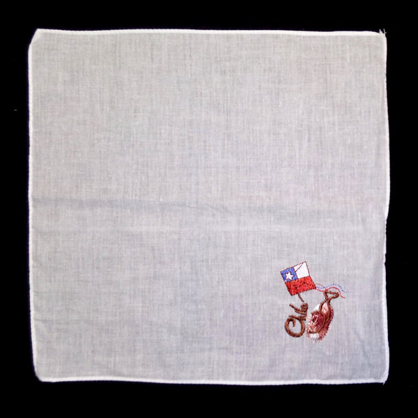 Pañuelo 18 Bordado Cometa 30 X 30Cm X12Uni