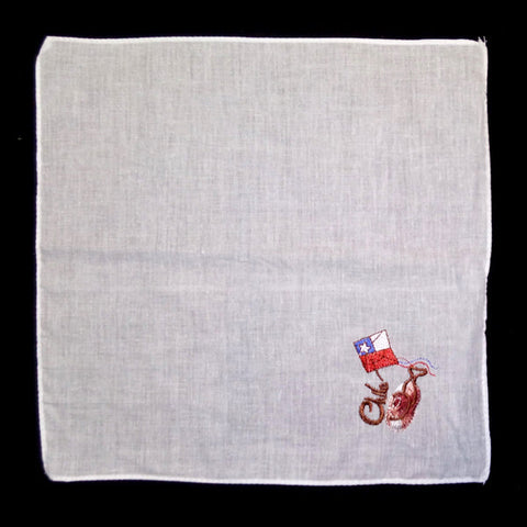 Pañuelo 18 Bordado Cometa 30 X 30Cm X12Uni