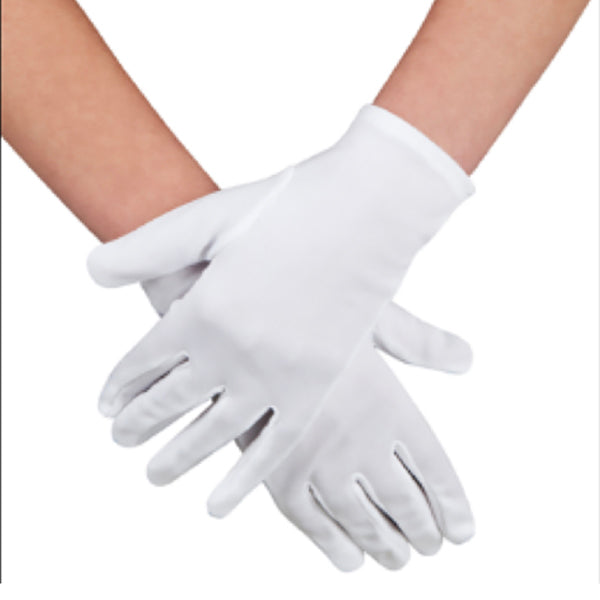 Guante Blanco Desfile Mediano 19 X 7 X12Par
