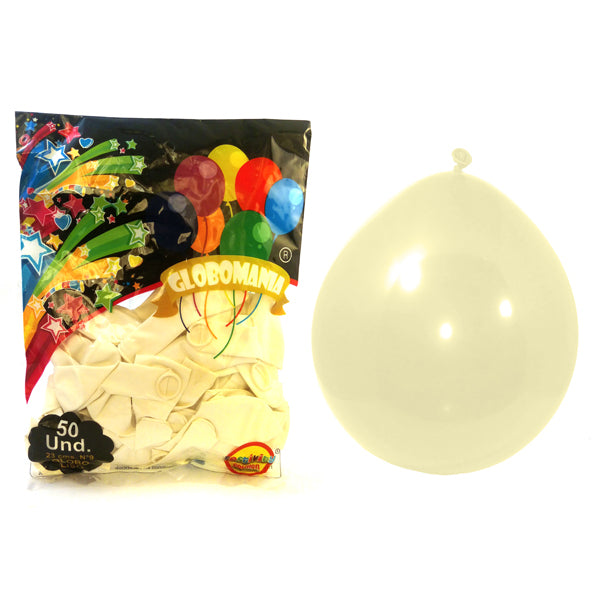 Globo 09 Standard A Blanco X 50