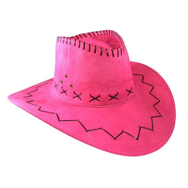 Sombrero Vaquero Fucsia X1Uni