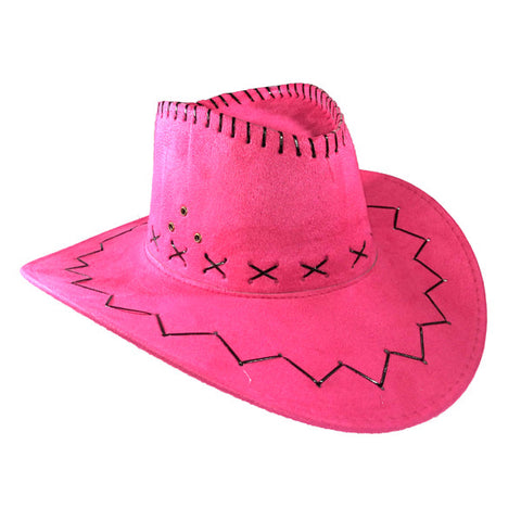 Sombrero Vaquero Fucsia X1Uni