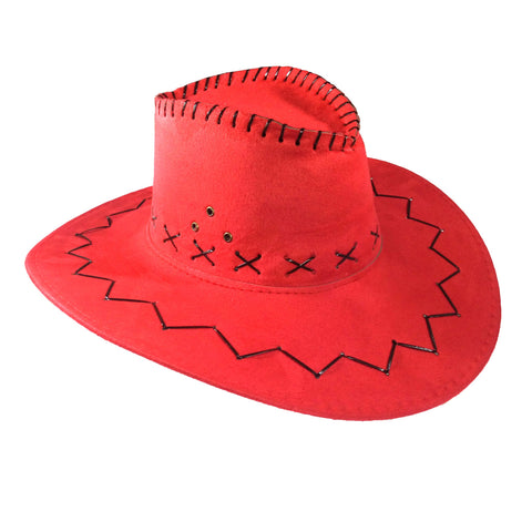 Sombrero Vaquero Rojo X1Uni