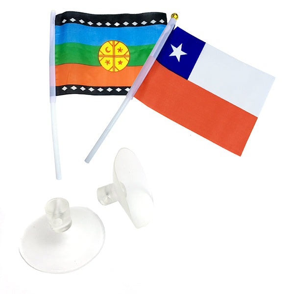 Chupete Bandera Chile/Mapuche 10 X 15 X12 Uni
