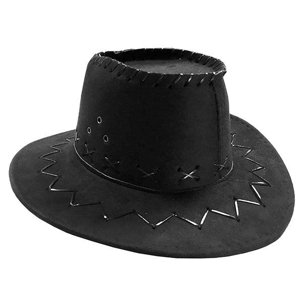 Sombrero Vaquero Niño Negro X1Uni