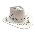 Sombrero Vaquero Niño Blanco X1Uni