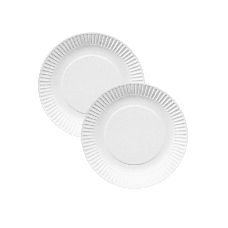 Plato 7 Blanco Carton  X50 Uni
