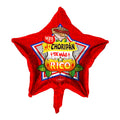 Uyuiii Globo Metalico 18 Estrella Choripan X12