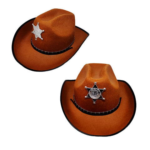 Sombrero Vaquero Sherif Café X1Uni